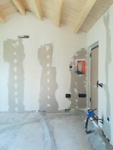 BiHolz casa in legno prefabbricata interno quasi finito